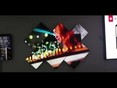 SDK تابع ۴۹ اینچ ۳٫۵ میلی متری فریم ۳×۳ LED Backlight Full Hd LCD Video Wall Display برای خوش آمدید