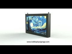 32 اینچ Thunder Proof Digital Signage در فضای باز 1500cd/M2 روشنایی تبلیغات 1920*1080 رزولوشن