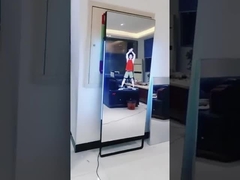 فول اچ دی اصلی 75 اینچ آینه جادویی صفحه نمایش LCD کیوسک تعاملی با مربی مجازی